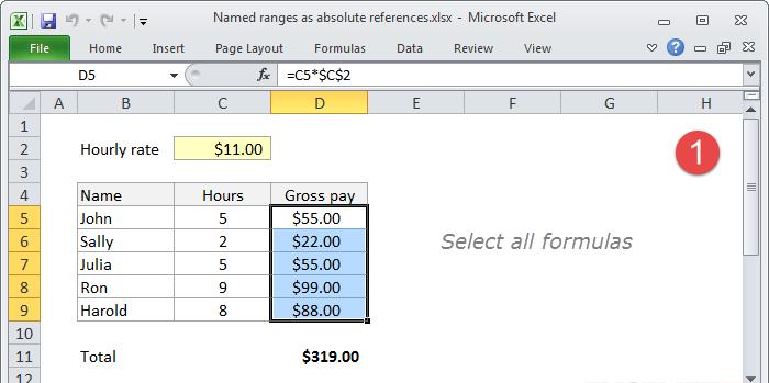 29 cách tiết kiệm thời gian tối đa khi làm việc với công thức trong Excel